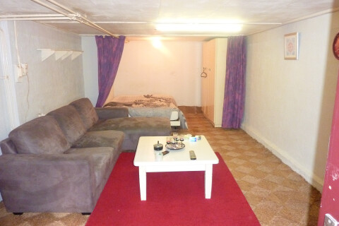 slaap en woongedeelte